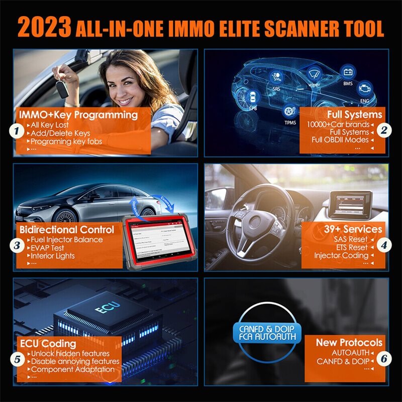 LAUNCH X431 IMMO Plus Diagnosegerät mit Programmierfunktionen