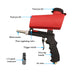Einstellbare Sandstrahlen Pistole 90psi Tragbare Sand Blaster Sandstrahlen Maschine Schwerkraft Kleine Handheld...
