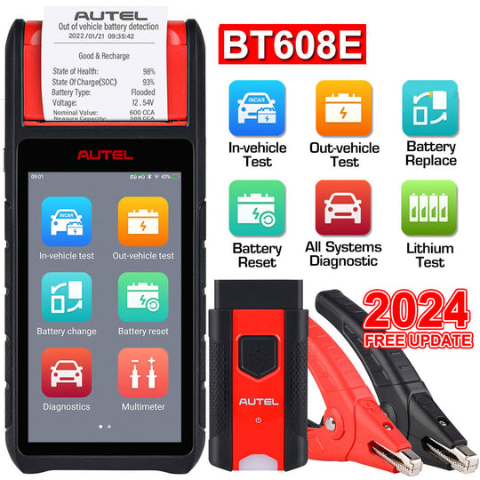 Autel BT608E Batterie- und Systemtester