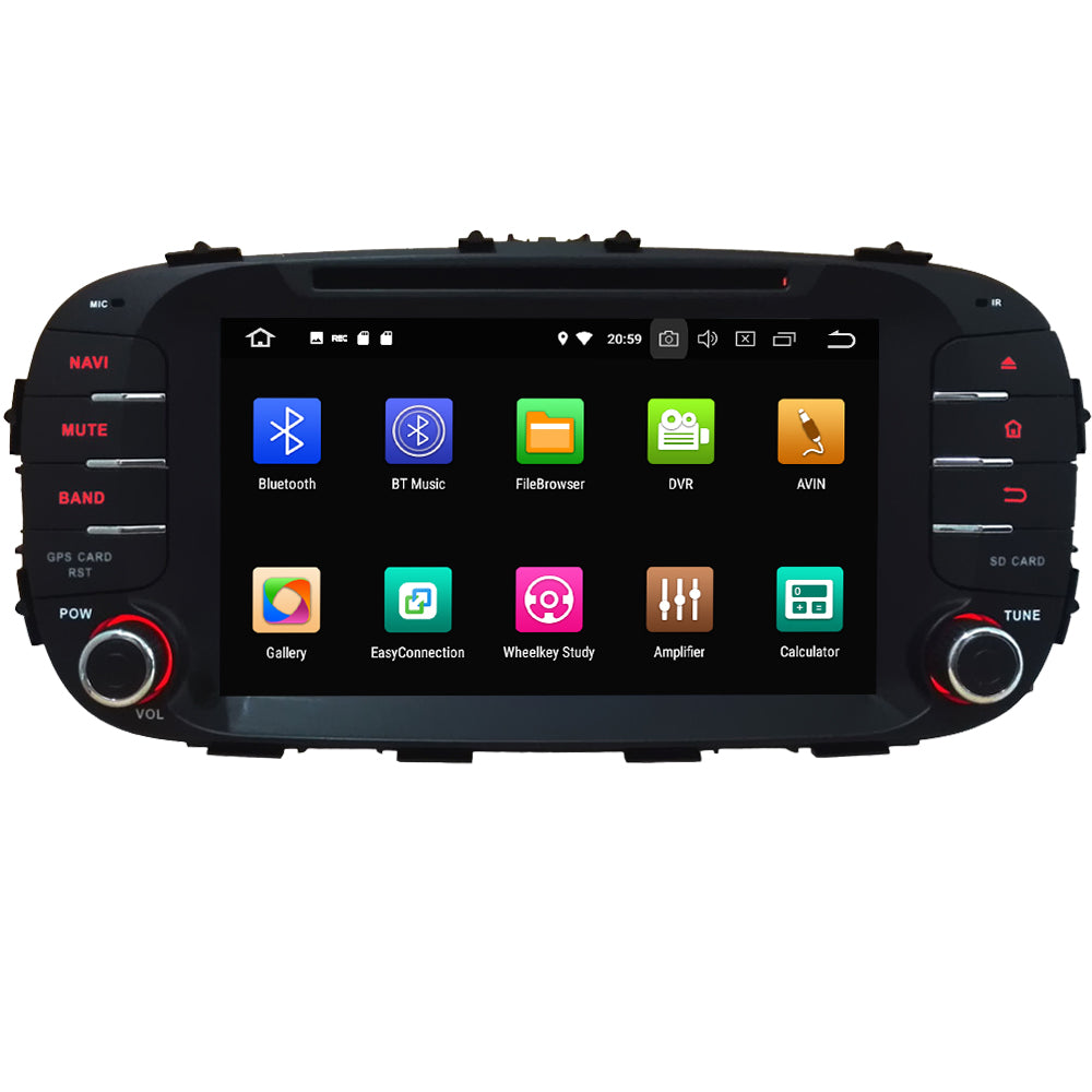 Android Autoradio für Kia Soul 2014–2018 mit Wireless CarPlay & Android Auto