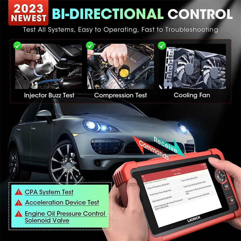 LAUNCH X431 CRP919X OBD2 Diagnosegerät für Fahrzeugsysteme