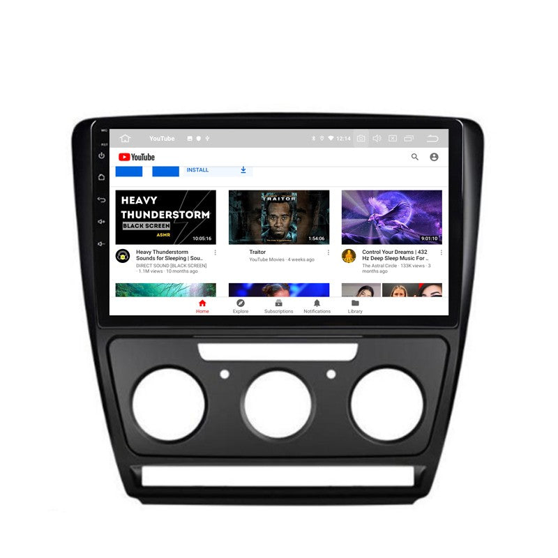 Android Autoradio für Skoda Octavia 2007-2014 mit Wireless CarPlay & Android Auto und DSP