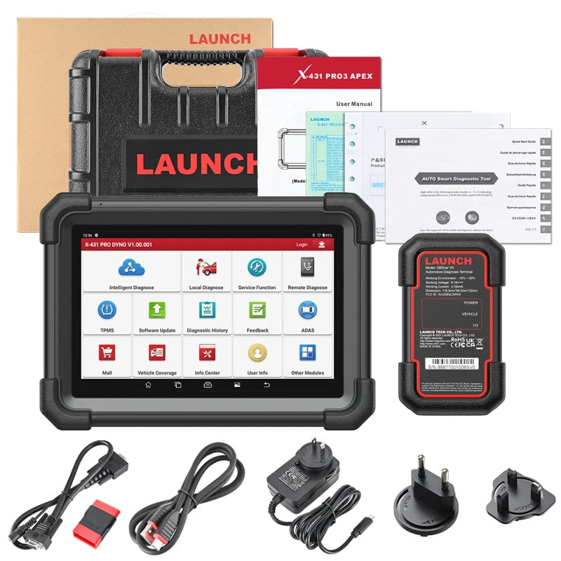 LAUNCH X431 PRO DYNO Diagnosegerät mit ECU Codierung & Vollsystemdiagnose