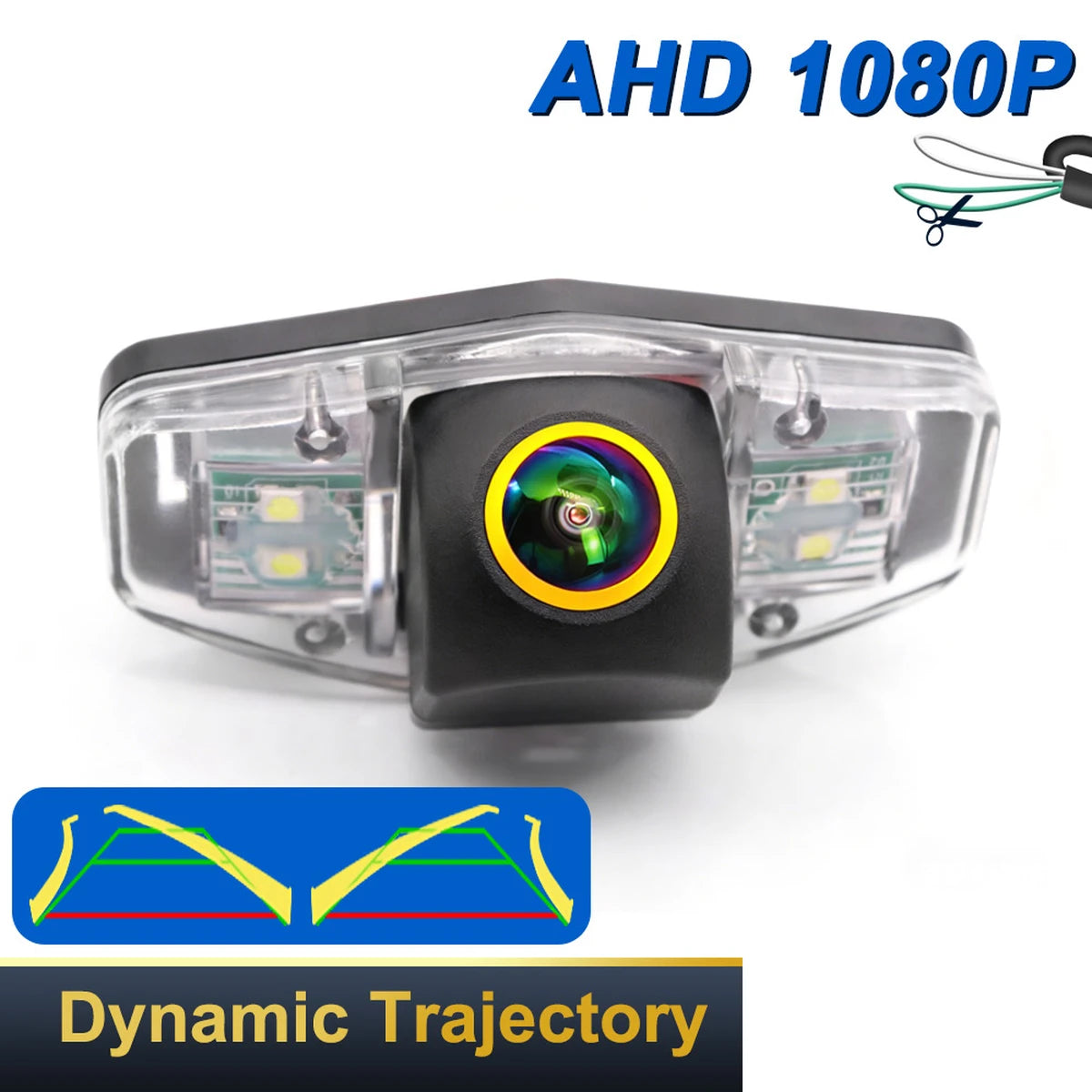 AHD 1080P Rückfahrkamera für Honda Civic 2012-2015, Accord 2008-2017, Accord 6 1997-2002