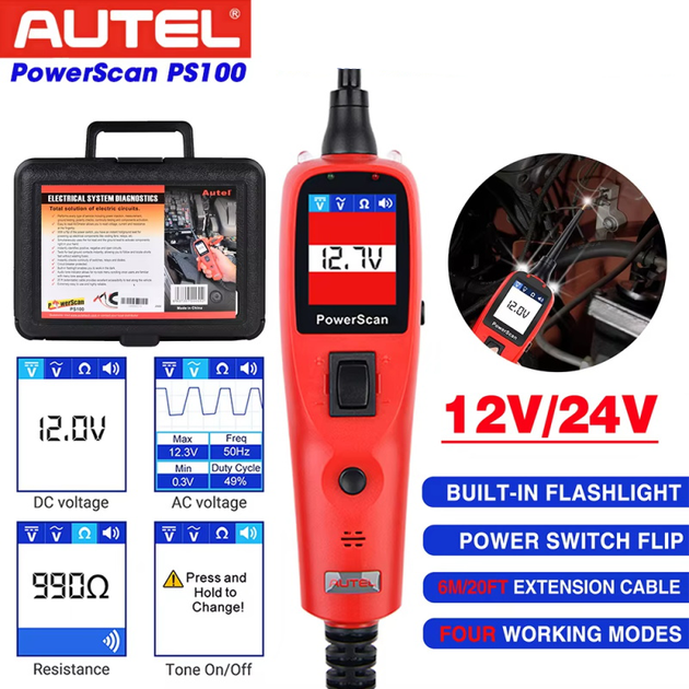 Autel PS100 Kfz-Schaltkreis-Tester