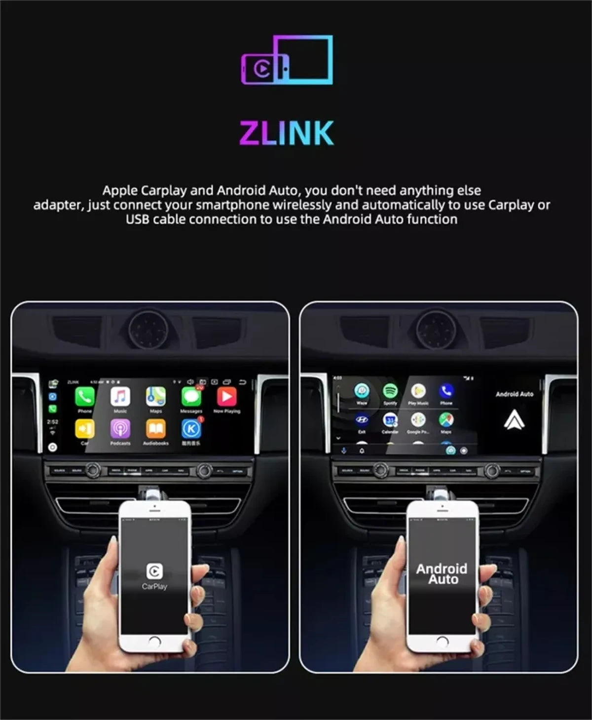 Android Autoradio für VW Polo 5 2008-2020 mit Wireless CarPlay & Android Auto