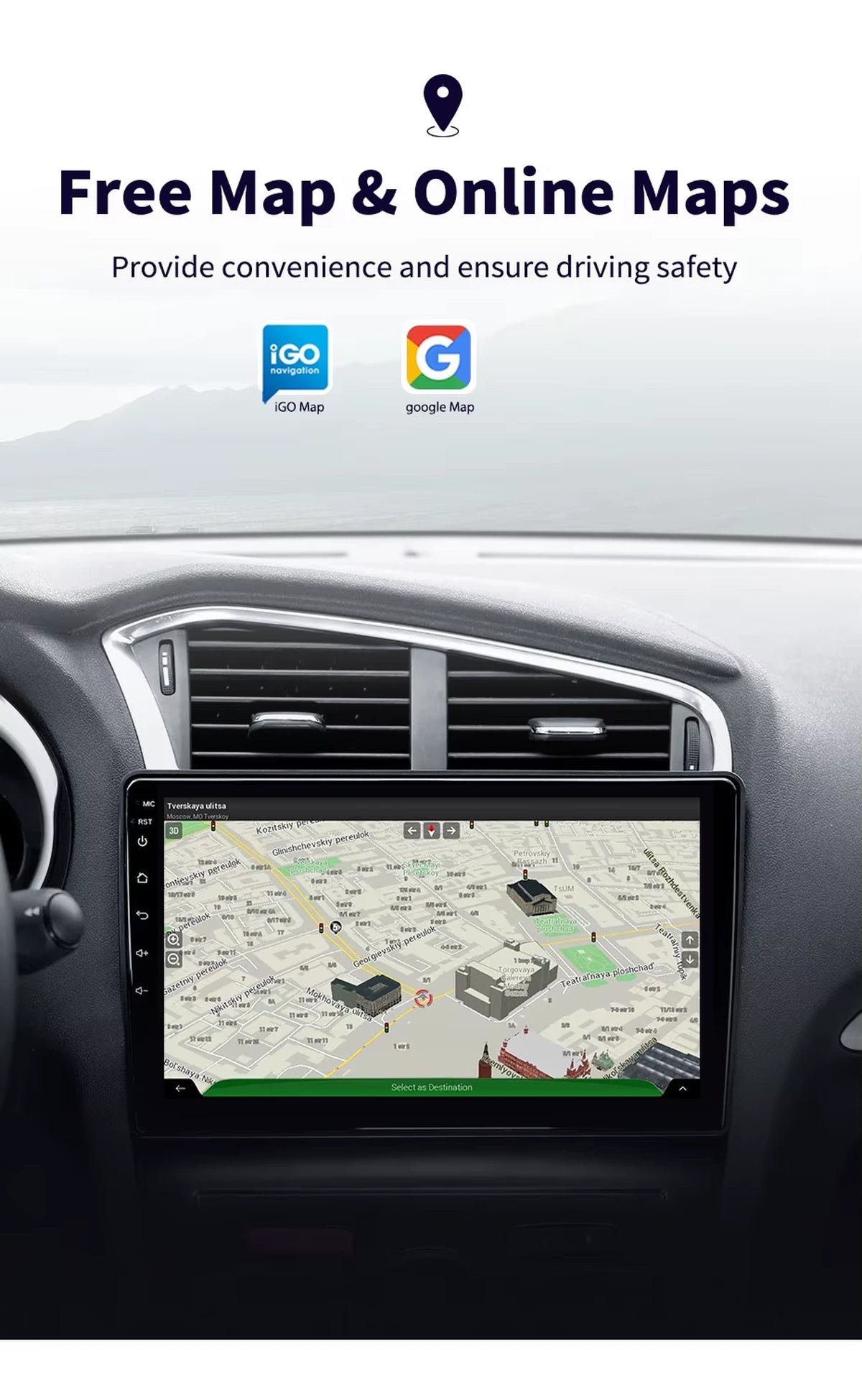 Android Autoradio für Citroen C4/C4L 2011-2016 mit Wireless CarPlay & Android Auto