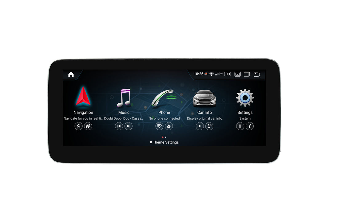 Android Autoradio für Mercedes Benz A-Klasse W176, C-Klasse C117/X117 und CLA C117/X117 2013-2016 mit Wireless CarPlay, Android Auto & DAB+