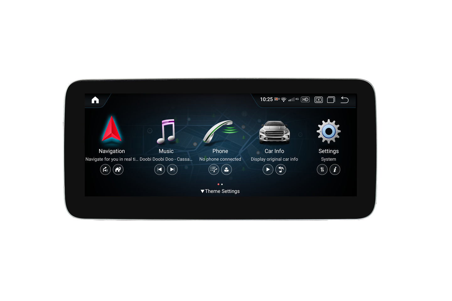 Android Autoradio für Mercedes Benz A-Klasse W176, C-Klasse C117/X117 und CLA C117/X117 2013-2016 mit Wireless CarPlay, Android Auto & DAB+