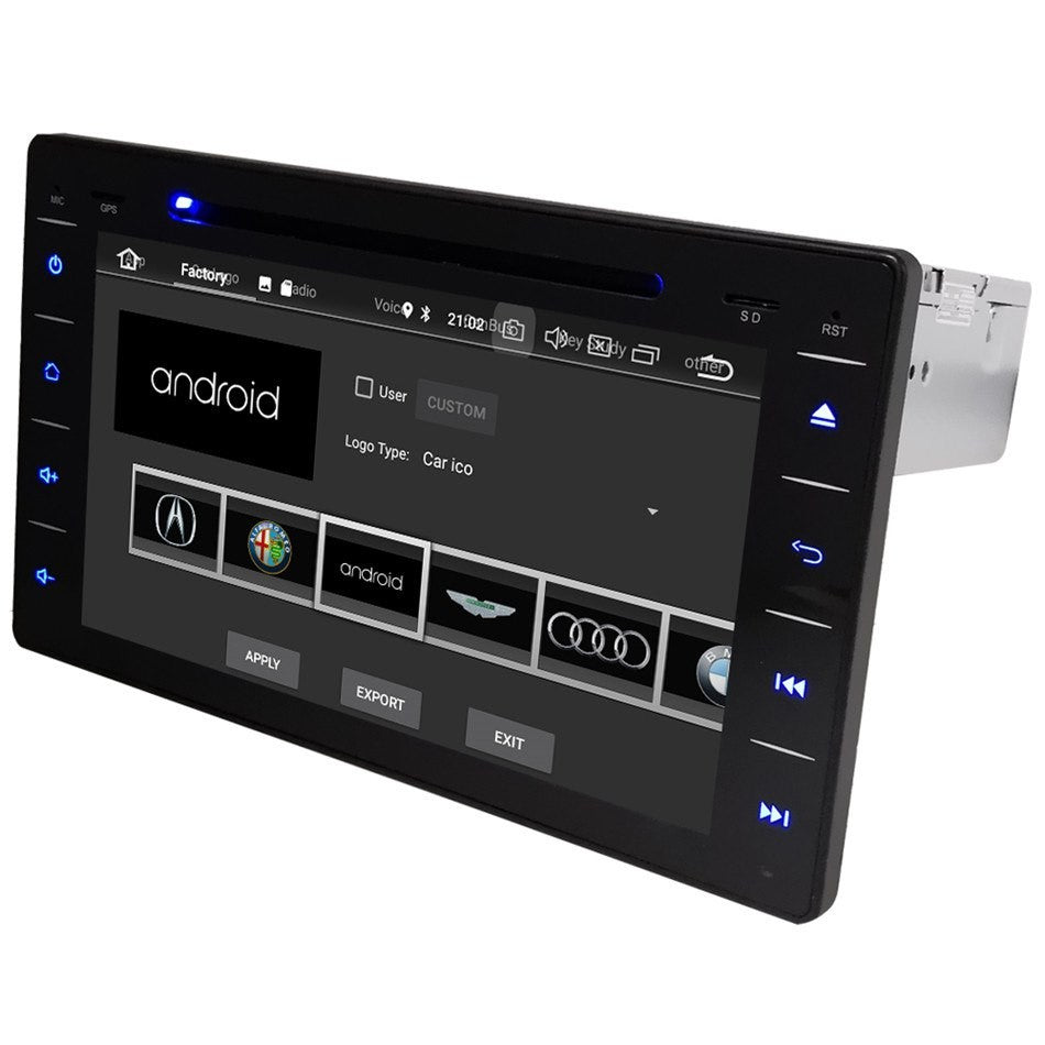 Android Autoradio für Toyota Hilux 2016-2018 mit Wireless CarPlay & Android Auto