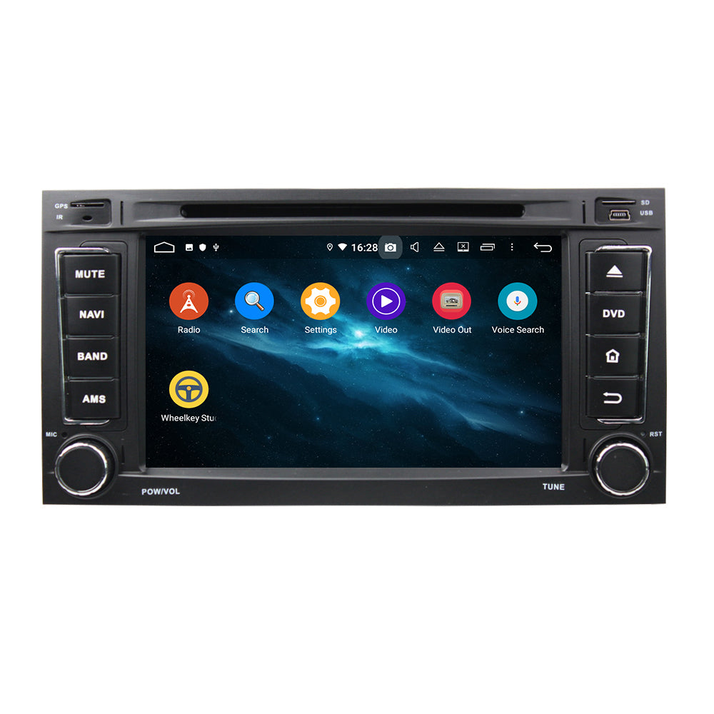 Android Autoradio für VW Touareg (2004-2010) und VW T5 Multivan (2004-2009) mit Wireless CarPlay & Android Auto