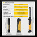 Autool SL820 magna tic base wiederauf ladbare arbeits leuchte faltbare taschenlampe standby arbeit 12h mit...