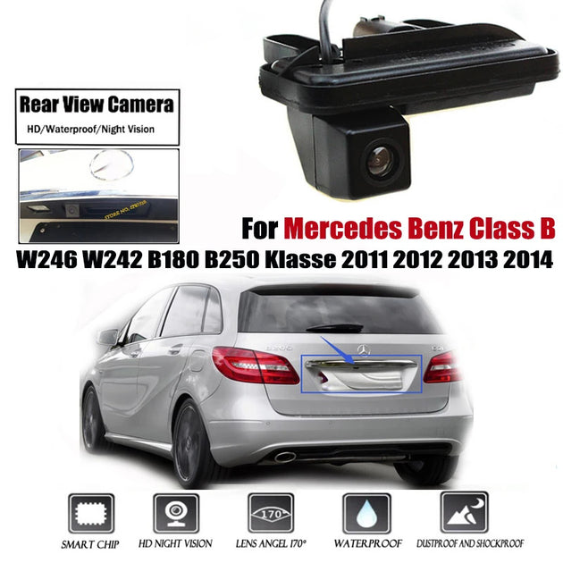 1080p Nachtsicht Rückfahrkamera für Mercedes-Benz B-Klasse W246/W242 (B180, B250) (2011–2014)