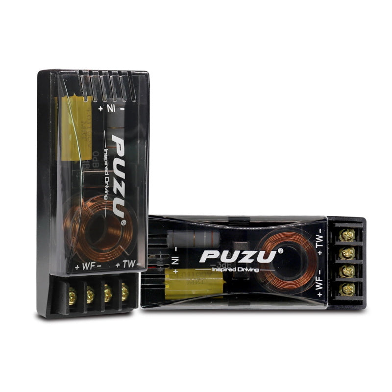 PUZU PZ-6509S Automobil Audio Passiv 2 Teiler Paket Lautsprechers ystem Mid Woofer High Pitch Teiler + Puzu PZ-C7 Auto DSP Amp