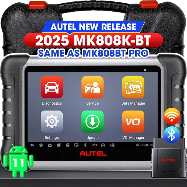 Autel MK808K-BT OBD2 Diagnosegerät für Fahrzeugsysteme