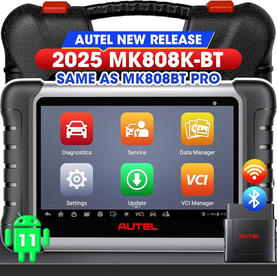 Autel MK808K-BT OBD2 Diagnosegerät für Fahrzeugsysteme