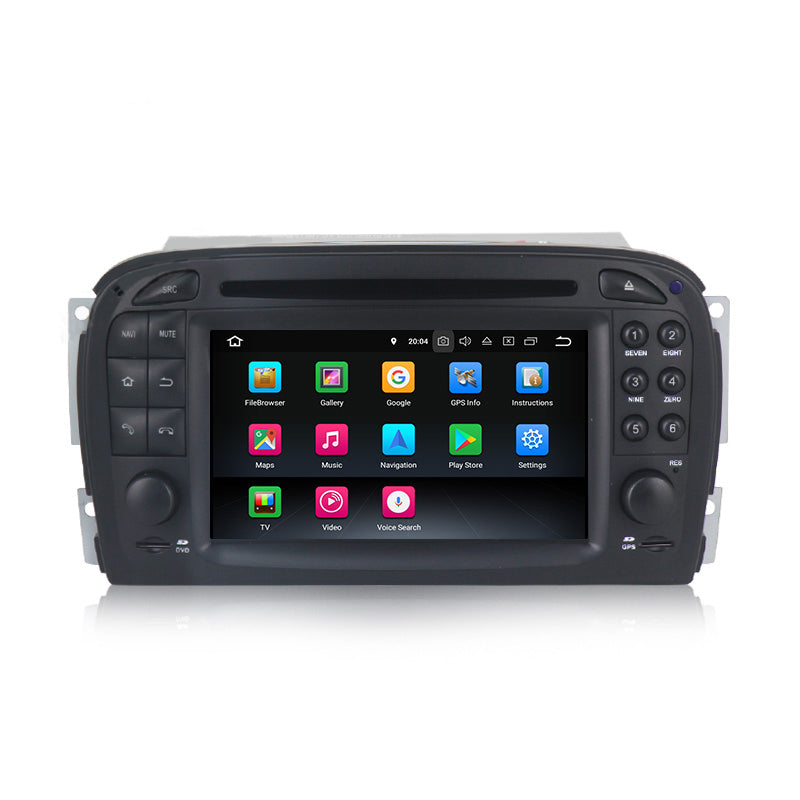 Android Autoradio für Mercedes Benz SL 2001-2007 mit Wireless CarPlay, Android Auto & DAB+