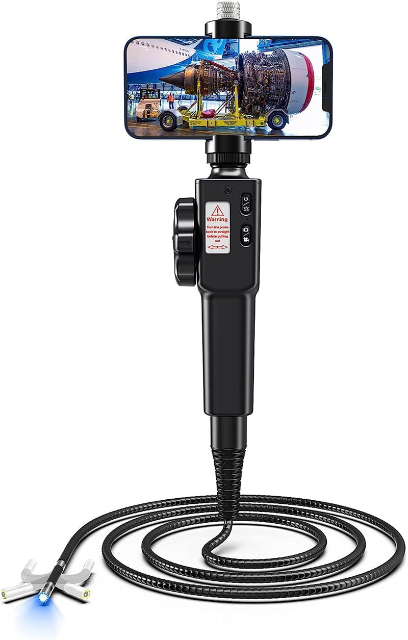 Ralcam Endoskopkamera mit Licht Camera - Inspektionskamera 8.5mm HD1080P Industrial Endoscope für Android und...