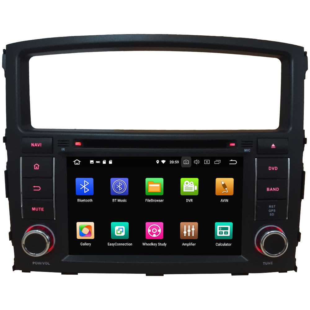 Android Autoradio für Mitsubishi Pajero V97 V93 2006-2016 mit Wireless CarPlay & Android Auto