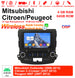 Android Autoradio für Citroen C-Crosser (2007-2012) und Peugeot 4007 (2007-2012) mit Wireless CarPlay & Android Auto