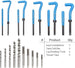 131-tlg Gewindereparatur Gewinde Reparatur Satz mit M5 M6 M8 M10 M12