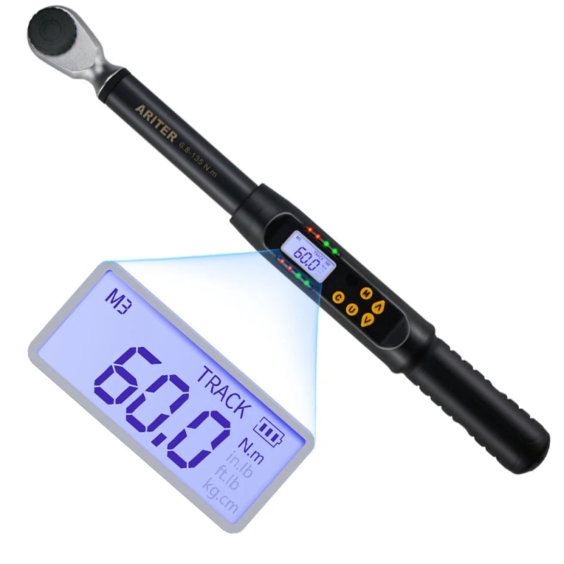 3/8 "1/2" digitaler Drehmoments chl üssel ell einstellbar hochpräzise Daten sparen Fahrrad Auto Fahrrad...