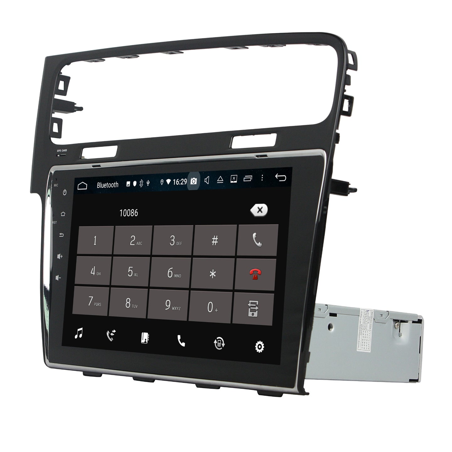 Android Autoradio für VW Golf VII/7 ab 2013 mit Wireless CarPlay & Android Auto
