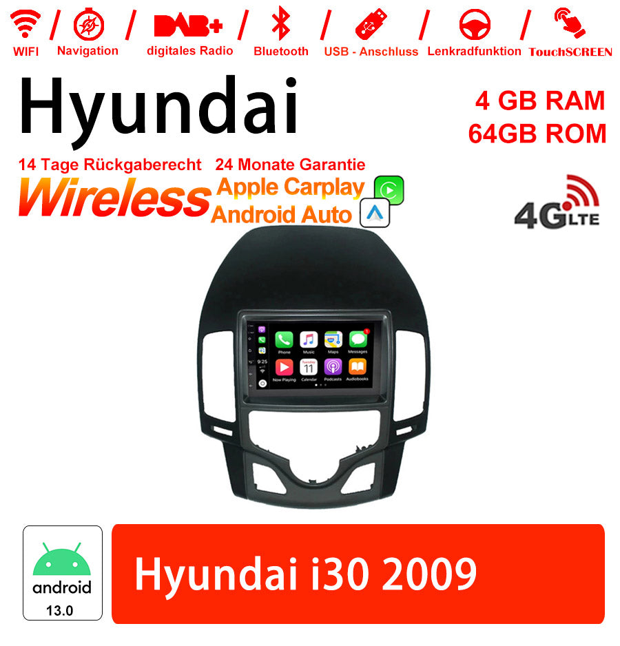 Android Autoradio für Hyundai i30 2009 mit Wireless CarPlay & Android Auto