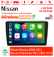 Android Autoradio für Nissan Navara 2006-2012 und Pathfinder R51 2004-2012 mit Wireless CarPlay & Android Auto