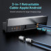 Baseus pd 45w schnell ladegerät auto docking station hub intelligente docking station für tesla modell 3/y usb shunt powered splitter