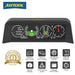 Autool x90 gps geschwindigkeit pmh kmh Neigung messer Neigung messer Auto kompass hud Pitch Neigung winkel Winkelmesser Uhr Breite Länge
