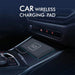 15W kabelloses Qi-Autoladegerät mit USB, kompatibel mit iPhone 16/15/14/13/12/11, Samsung und allen Qi-fähigen Geräten