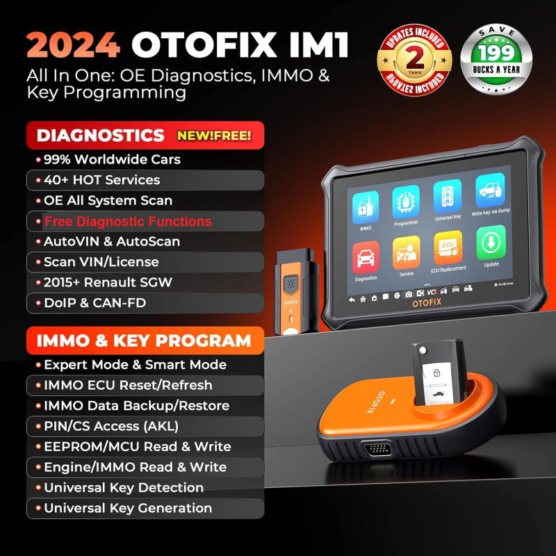 OTOFIX D1 IM1 OBD2 Diagnosegerät für Fahrzeugsysteme