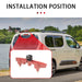 AHD 1080P Rückfahrkamera für Citroën Berlingo und Peugeot Partner II (2008-2016)