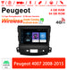 Android Autoradio für Peugeot 4007 2008-2015 mit Wireless CarPlay & Android Auto