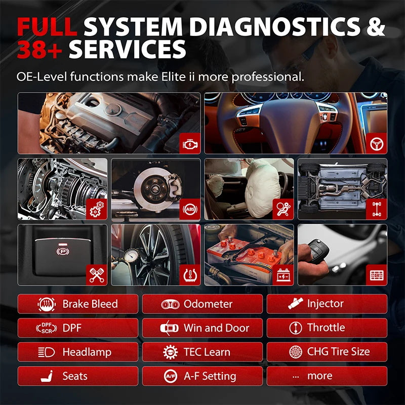 Autel Maxisys Elite II Pro OBD2 Diagnosegerät für Fahrzeugsysteme