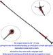 Flexibler Krallengreifer mit Magnetstab /71cm, 2-in-1 Biegsam Magnetheber, 4-Finger Greifer, Scharf Halten