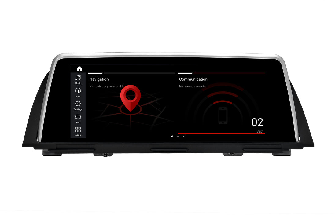 Android Autoradio für BMW 5er F10/F18 2011-2017 mit Wireless CarPlay, Android Auto & DAB+
