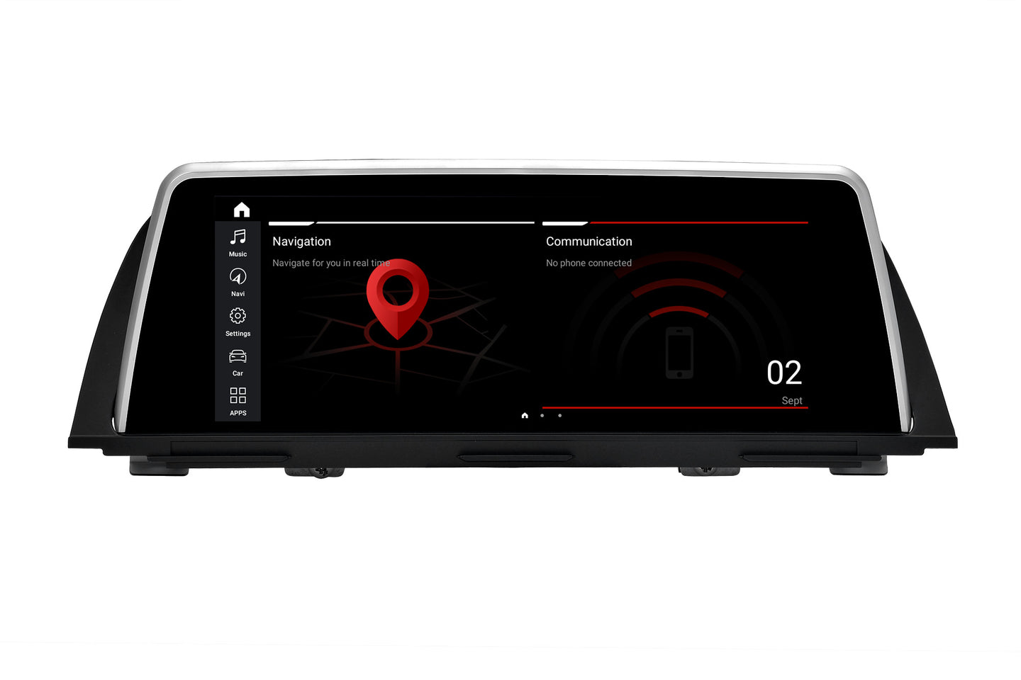 Android Autoradio für BMW 5er F10/F18 2011-2017 mit Wireless CarPlay, Android Auto & DAB+