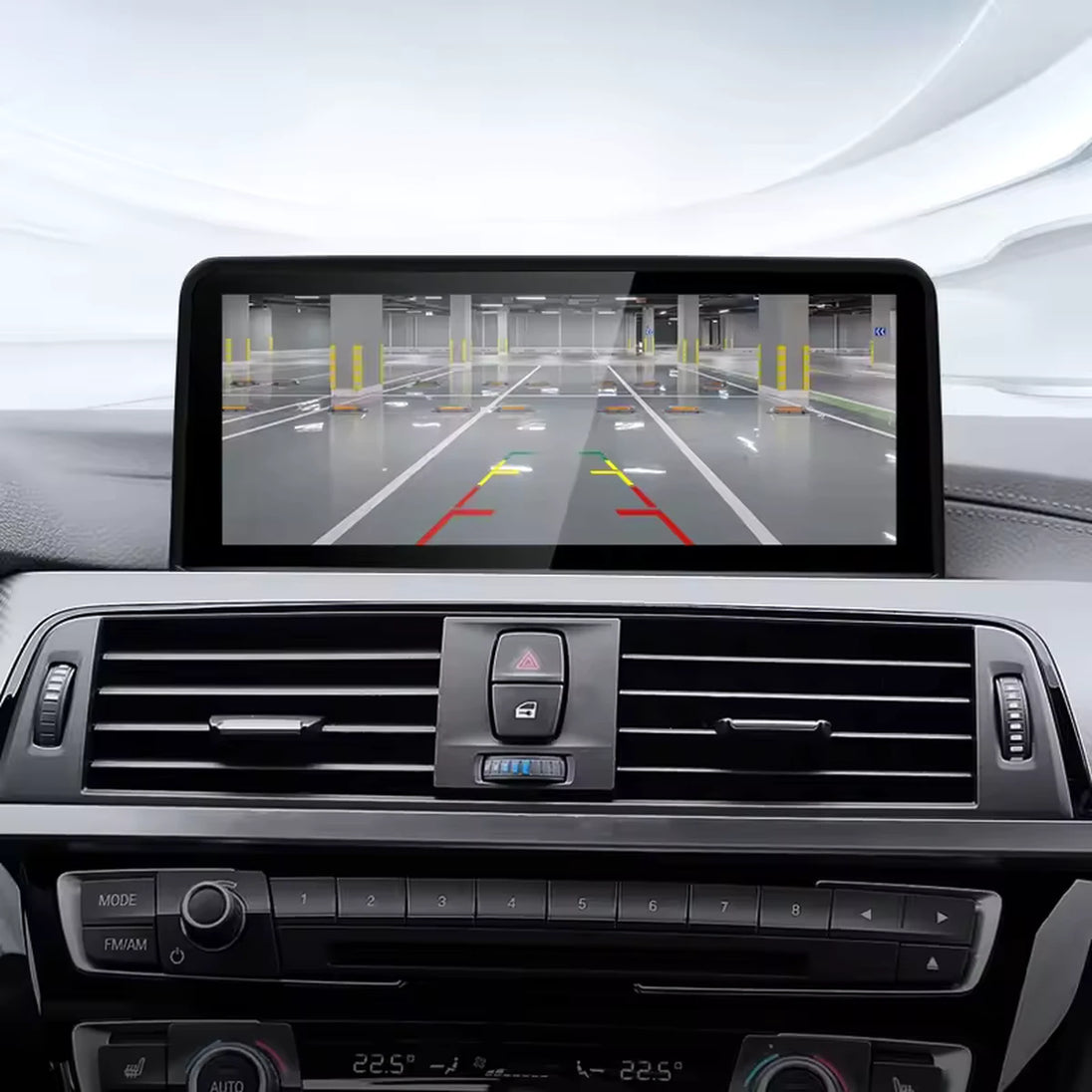 Android Autoradio für BMW 3er F30/F31/F34/F35 und 4er F32/F33/F36 2013-2016 mit Wireless CarPlay, Android Auto & DAB+