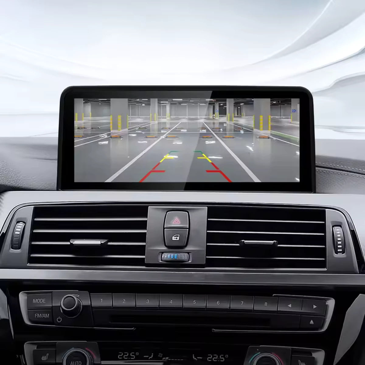 Android Autoradio für BMW 3er F30/F31/F34/F35 und 4er F32/F33/F36 2013-2016 mit Wireless CarPlay, Android Auto & DAB+