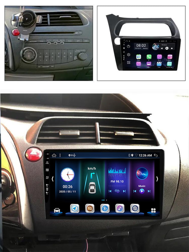 Android Autoradio für Honda Civic 2006-2011 mit Wireless CarPlay & Android Auto