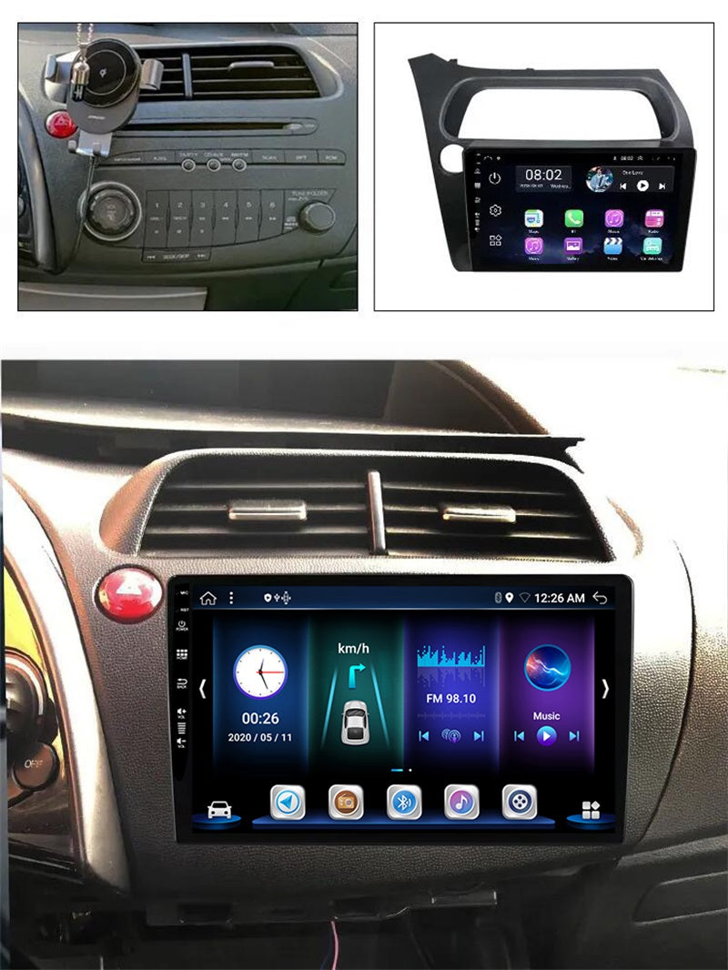 Android Autoradio für Honda Civic 2006-2011 mit Wireless CarPlay & Android Auto
