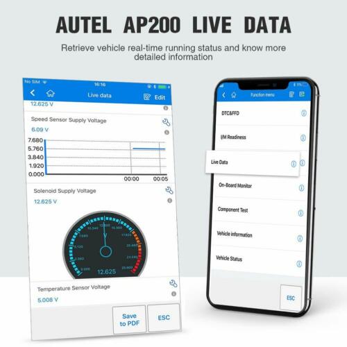 Autel AP200 TPMS Diagnose- und Programmiergerät