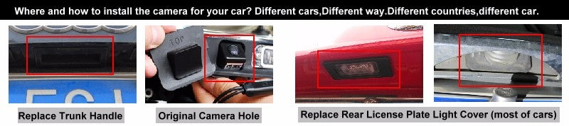 CCD HD Nachtsicht Rückfahrkamera für Mercedes-Benz S-Klasse W220, C-Klasse W203, E-Klasse W211, CLK-Klasse W209, SLK R171 (1998–2011)