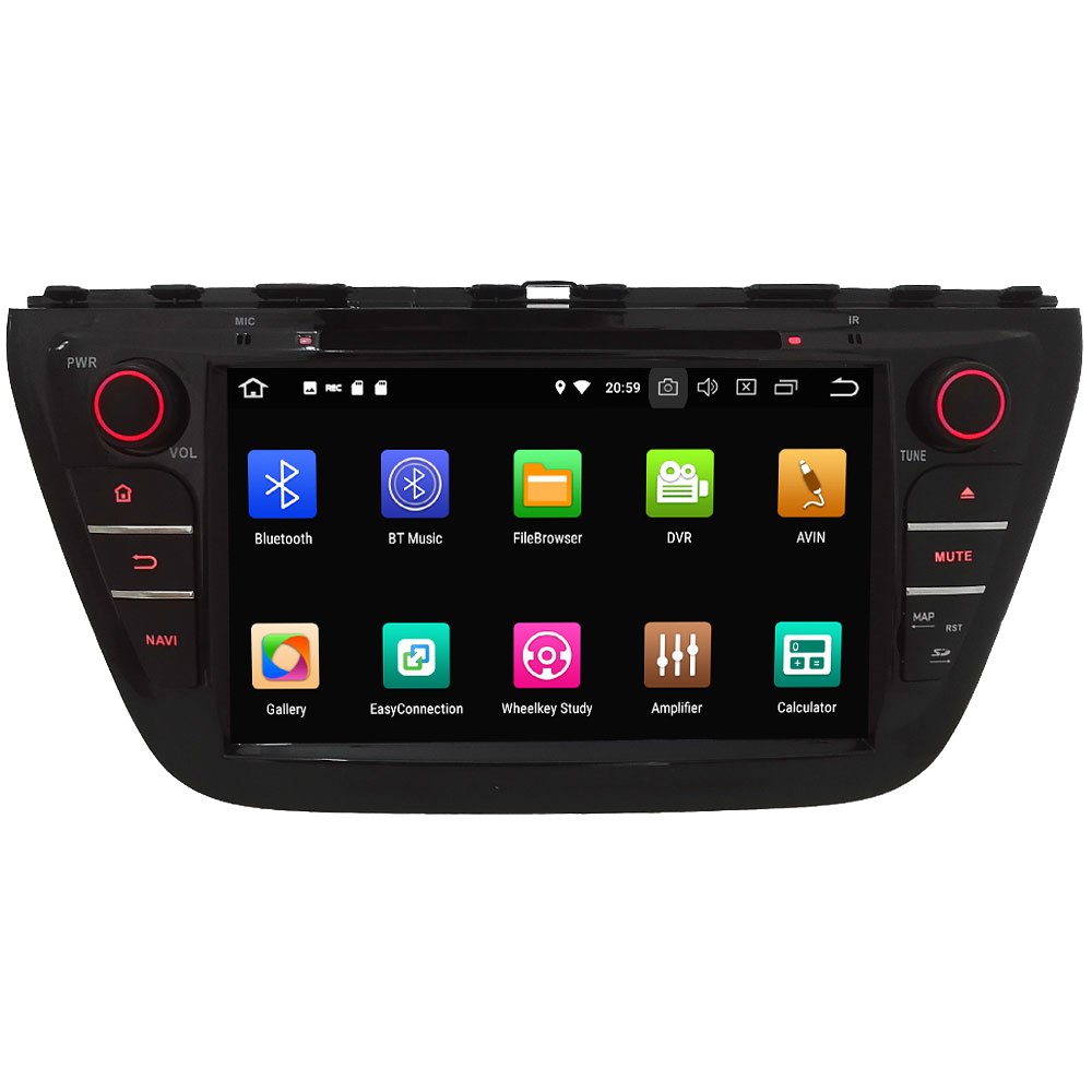 Android Autoradio für Suzuki S-Cross SX4 2014-2017 mit Wireless CarPlay & Android Auto