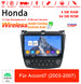 Android Autoradio für Honda Accord7 2003-2007 mit Wireless CarPlay & Android Auto