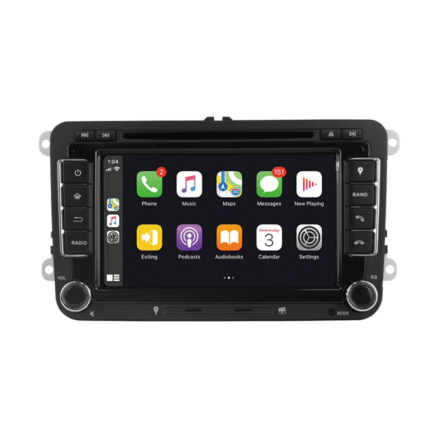 Android Autoradio für VW Golf, Jetta, Polo, Touran, Passat, Tiguan, Skoda Octavia, Fabia, SEAT Altea, Leon, Toledo (2003–2013) mit Wireless CarPlay & Android Auto