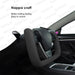 Yoke-Griff Modell Y 3, Heizungslenkrad, Modell X-Stil für Tesla, personalisiertes Rennleder, Modell Y 3 2017–2024