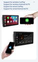 Android Autoradio für Universal 7 Zoll mit Wireless CarPlay & Android Auto